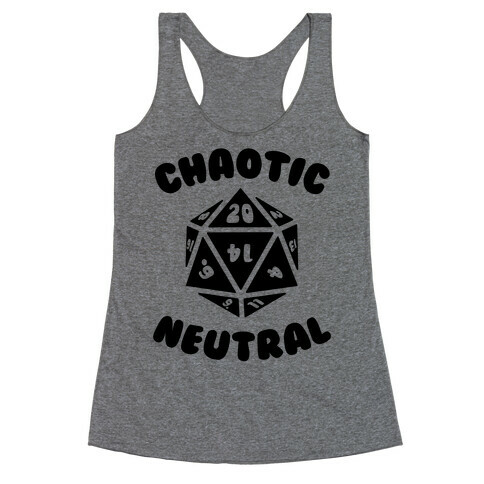Chaotic Neutral Racerback Tank Top