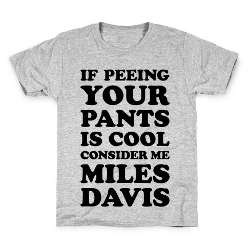Miles Davis Kids T-Shirt