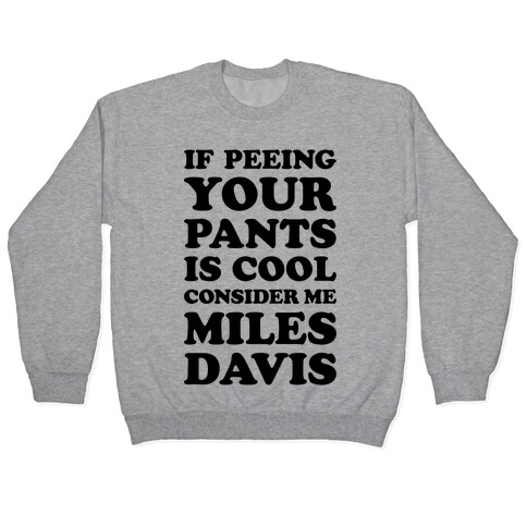 Miles Davis Pullover