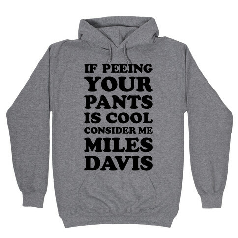 Miles Davis Hooded Sweatshirt