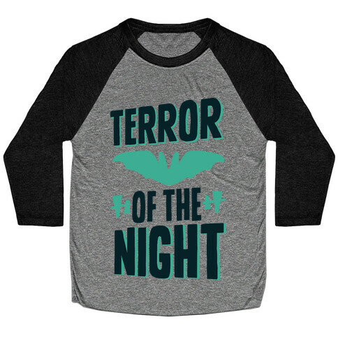 Terror Of The Night Baseball Tee