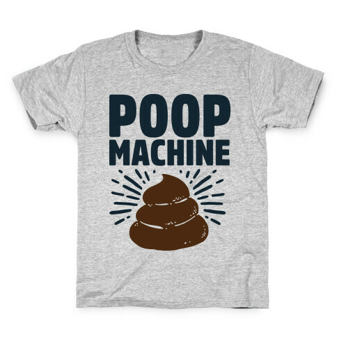 Poop Machine Kids T-Shirt