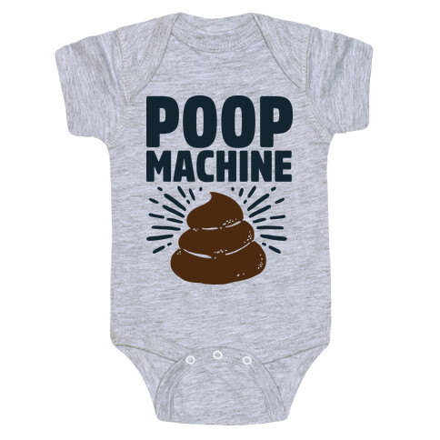 Poop Machine Baby One-Piece