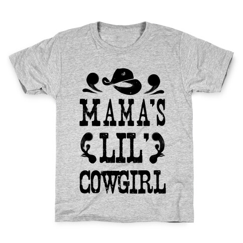 Mama's Lil' Cowgirl Kids T-Shirt