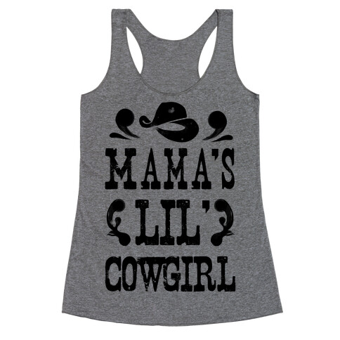 Mama's Lil' Cowgirl Racerback Tank Top