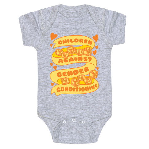 Children Against Gender Conditioning Baby One-Piece