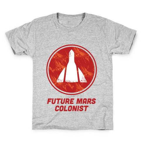 Baby Future Mars Colonist Kids T-Shirt