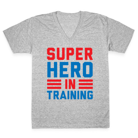 SuperHero In Training V-Neck Tee Shirt