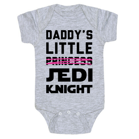 Daddy's Little Jedi Knight Baby One-Piece