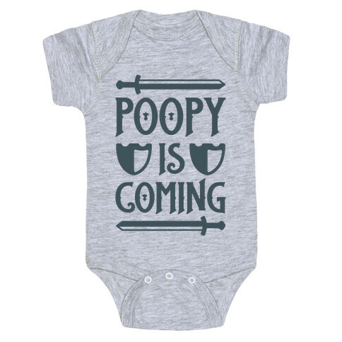 Poopy Is Coming Baby One-Piece