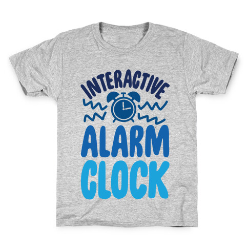 Interactive Alarm Clock Kids T-Shirt