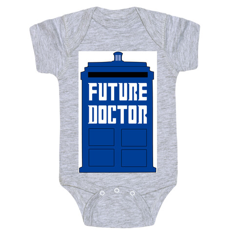 Future Doctor (Dr Who) Baby One-Piece