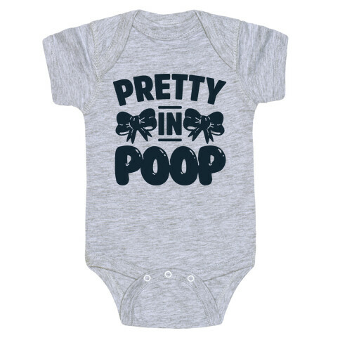 Pretty in Poop Baby One-Piece