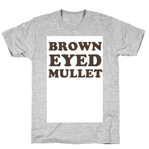 Brown-Eyed Mullet (v-neck) T-Shirt