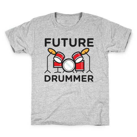 Drummer of the Future Kids T-Shirt