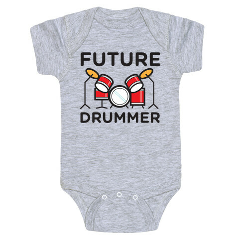 Drummer of the Future Baby One-Piece