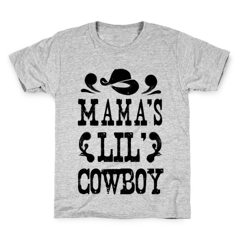Mama's Lil' Cowboy Kids T-Shirt