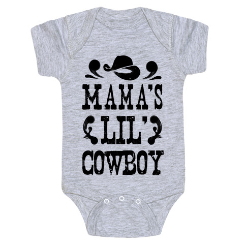 Mama's Lil' Cowboy Baby One-Piece