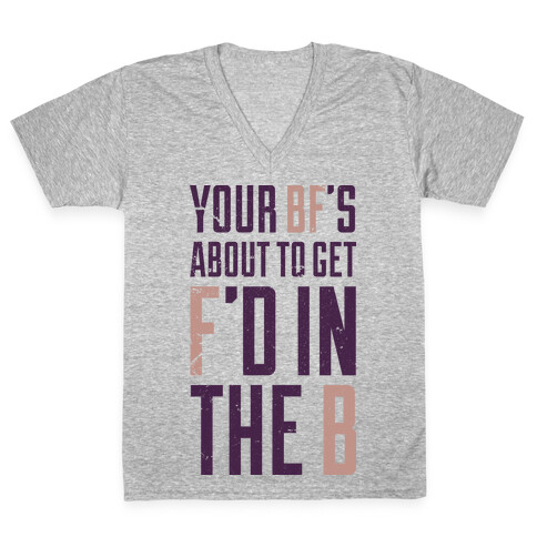 fd in the b V-Neck Tee Shirt