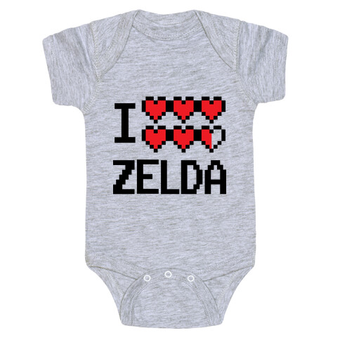 I Heart Zelda Baby One-Piece