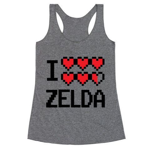 I Heart Zelda Racerback Tank Top