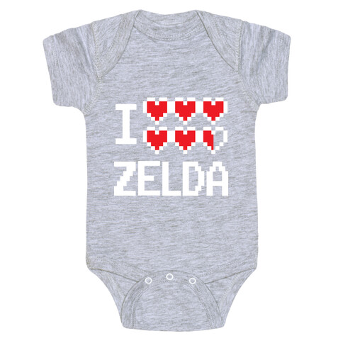 I Heart Zelda Baby One-Piece