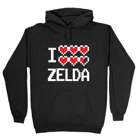 I Heart Zelda Hooded Sweatshirt