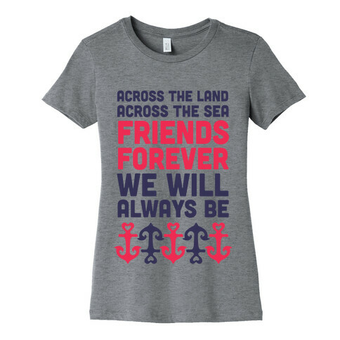 Best Friends We Will Always Be Womens T-Shirt