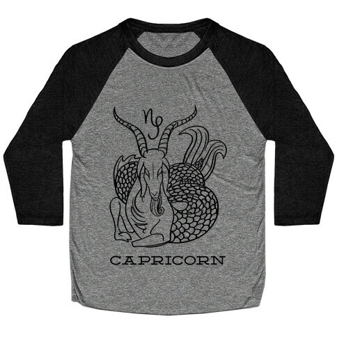 Capricorn Baseball Tee