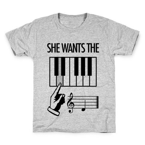 She Wants The D Kids T-Shirt