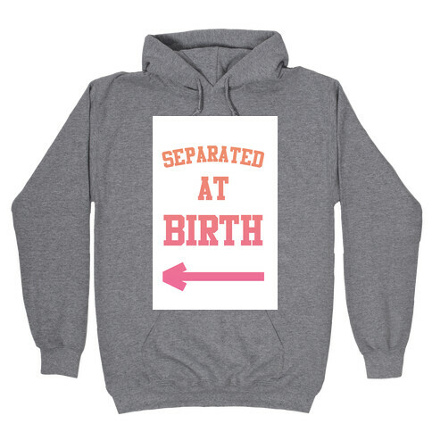 Separated at Birth Hooded Sweatshirt