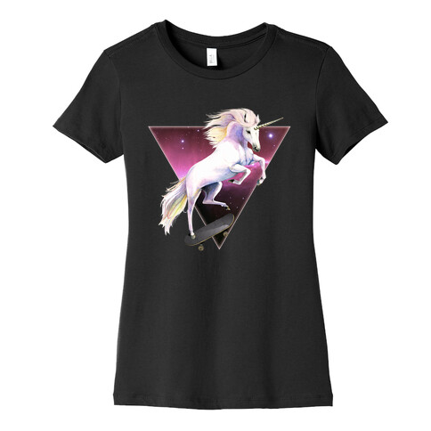 Rad North Unicorn Nebula Womens T-Shirt