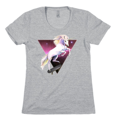 Rad North Unicorn Nebula Womens T-Shirt