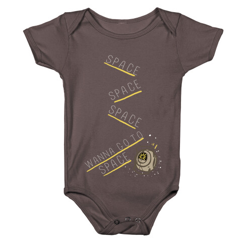 Portal 2: Space. Space. Space. I Wanna Go to Space! Baby One-Piece