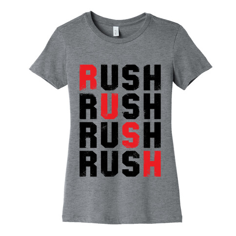 Rush (Vintage) Womens T-Shirt