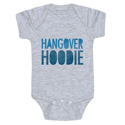 Hangover Hoodie Baby One-Piece