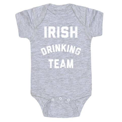 Irish Drinking Team Baby One-Piece