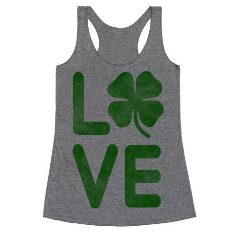 Irish Love Racerback Tank Top