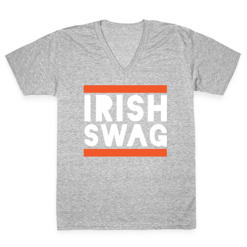 Irish Swag V-Neck Tee Shirt