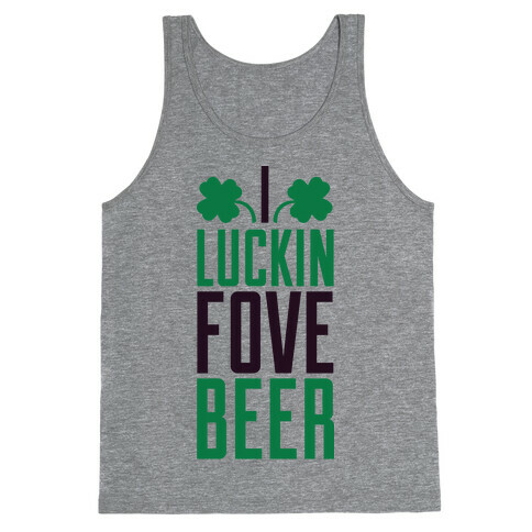 Luckin Fove Beer Tank Top