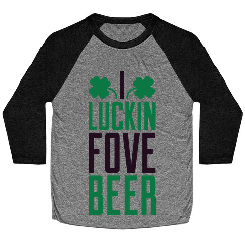 Luckin Fove Beer Baseball Tee