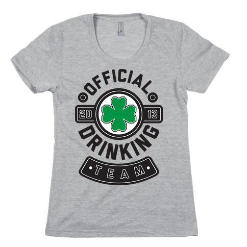 Official Drinking Team Womens T-Shirt