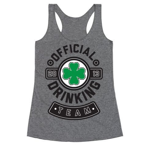 Official Drinking Team Racerback Tank Top