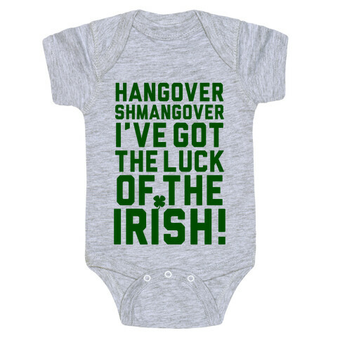 Hangover Shmangover Baby One-Piece