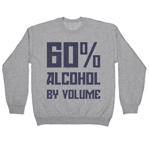 Alcohol Content Pullover