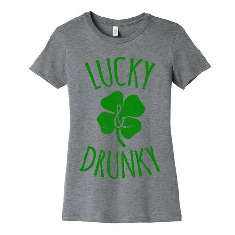 Lucky & Drunky Womens T-Shirt