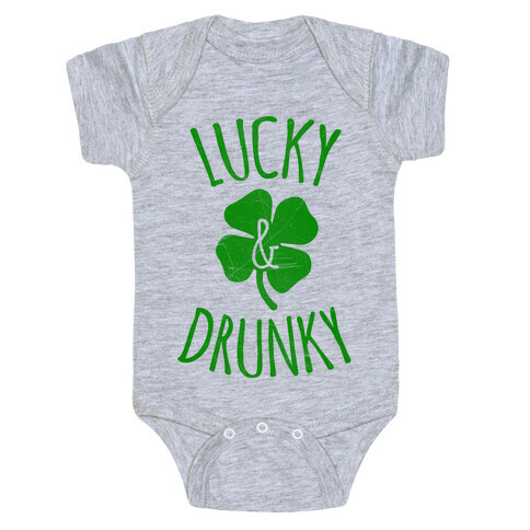 Lucky & Drunky Baby One-Piece
