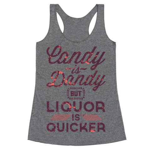 Candy Is Dandy Racerback Tank Top