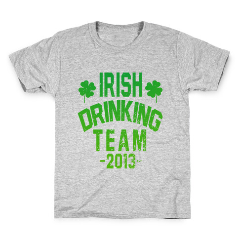 Irish Drinking Team 2013 Kids T-Shirt
