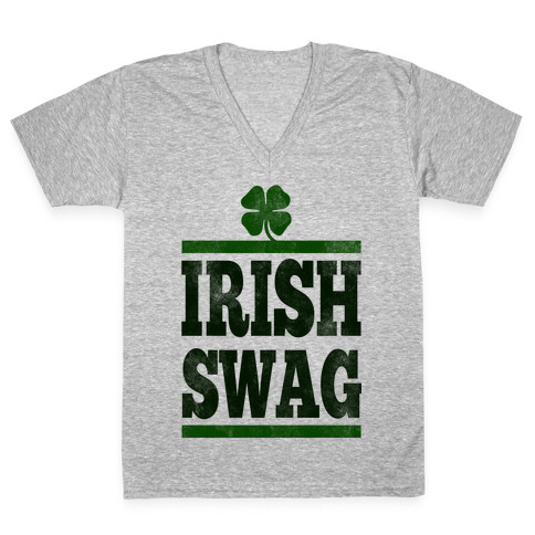 Irish Swag V-Neck Tee Shirt